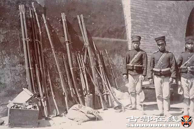 清朝自主研发的独有枪支——抬枪，从鸦片战争一直使用到甲午战争