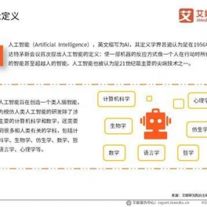 2019年中国人工智能产业研究报告（可下载）