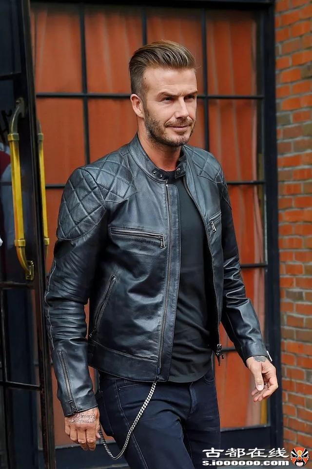 明星皮夹克造型,哪个帅到了你?谢霆锋不按常理出牌