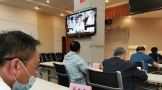 陕西省关工委视频工作会议，在市委视频会议室召开，庆祝关工委成立三十周年